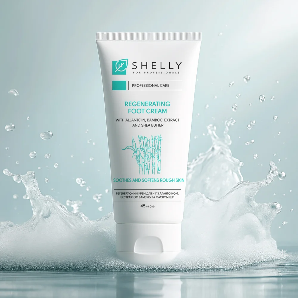 Regenerating foot cream with allantoin, bamboo extract and shea butter - 45 ml