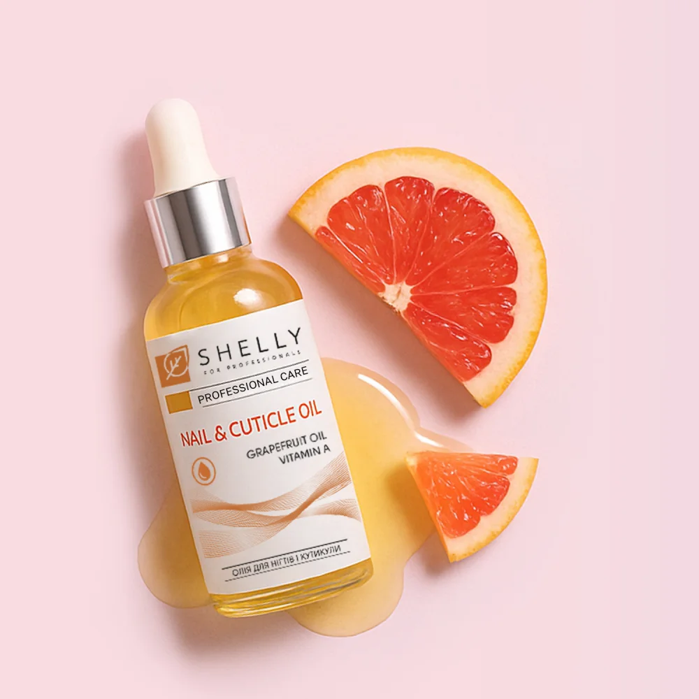 Nail and cuticle oil with grapefruit extract and vitamin A - 30 ml